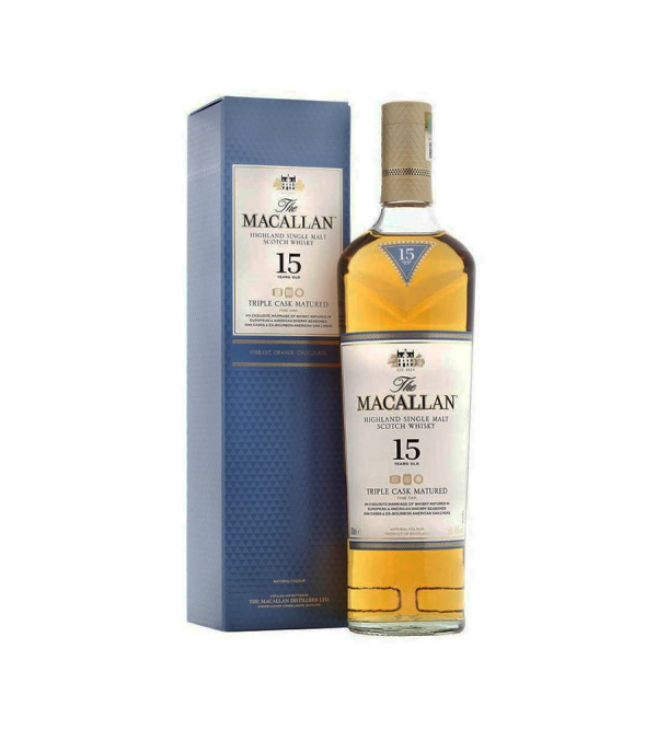 Buy Macallan Triple Cask Matured 15 Year Old Single Malt Scotch Whisky Online